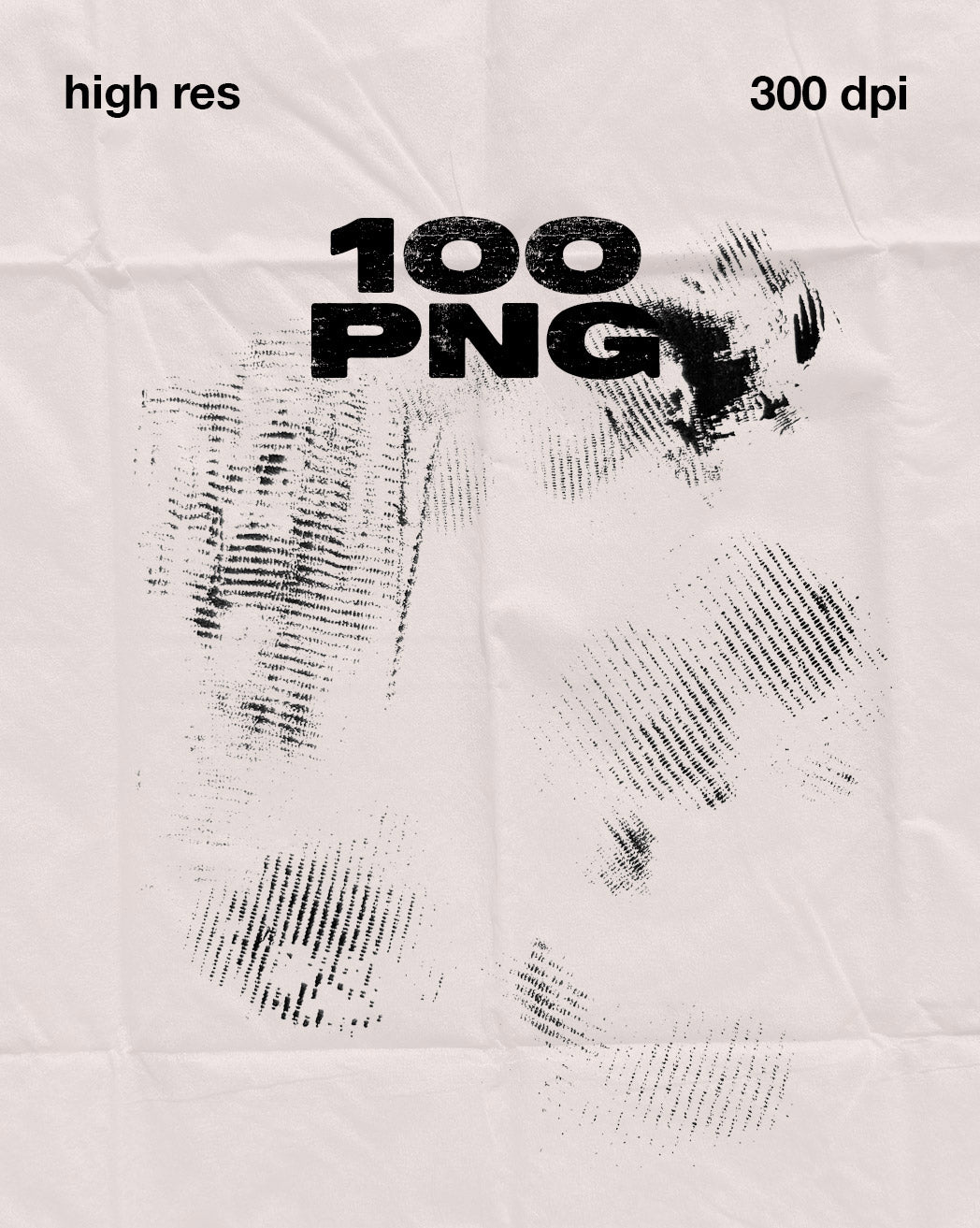 Etches and Imprints - 100+ PNG grunge elements