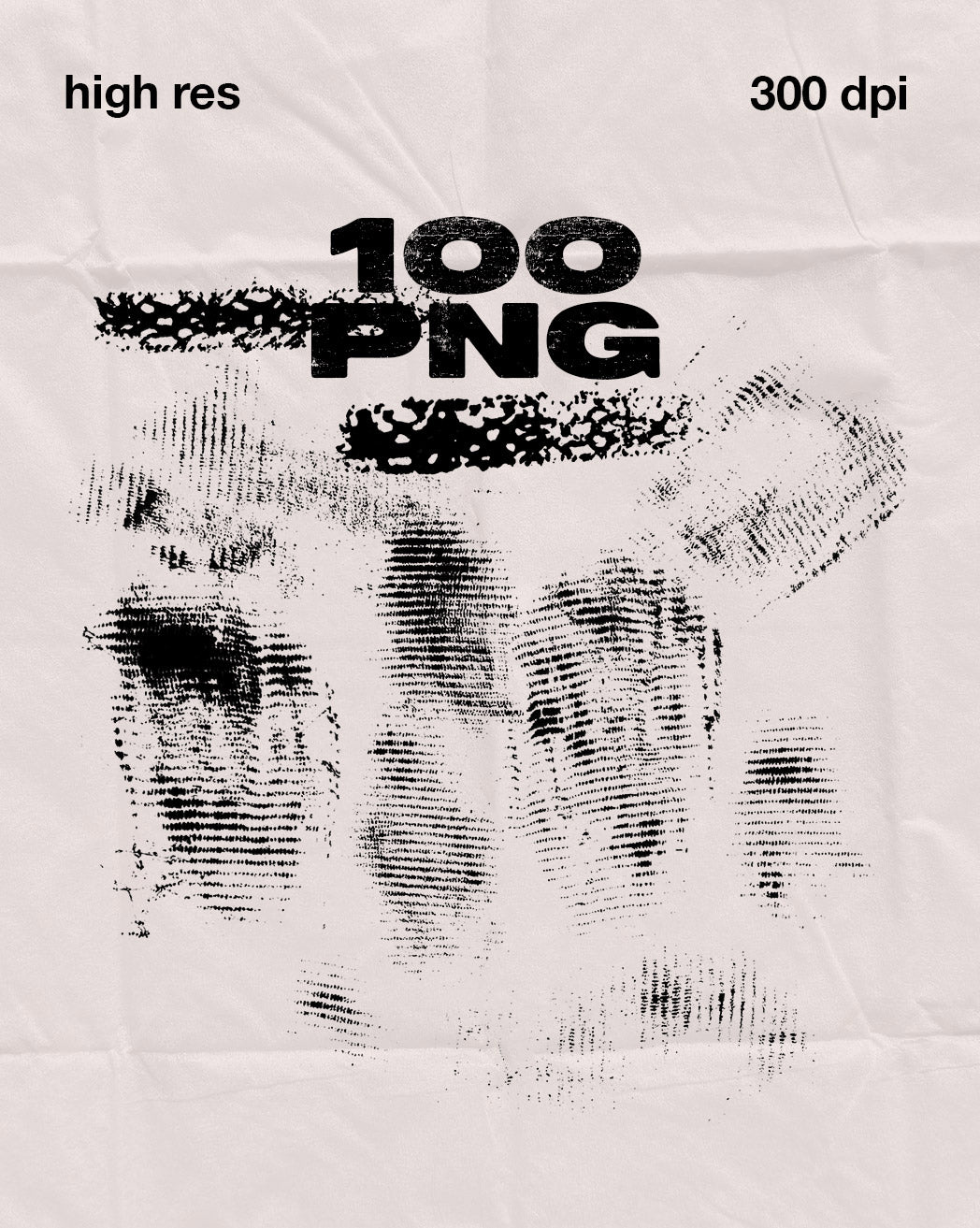 Etches and Imprints - 100+ PNG grunge elements