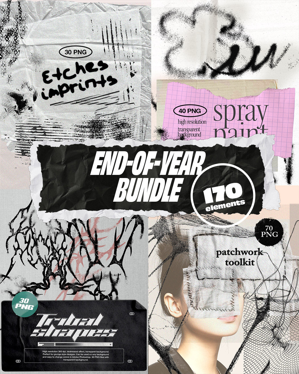 End Of Year Bundle: Grunge Toolkit