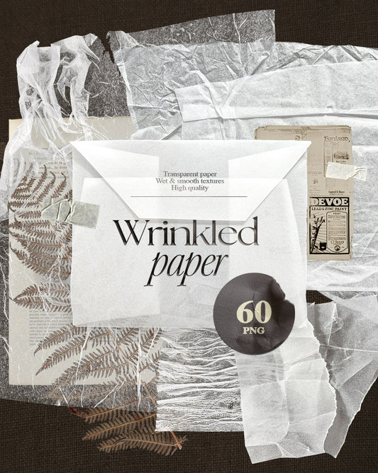 Wrinkled Paper Pack PNG