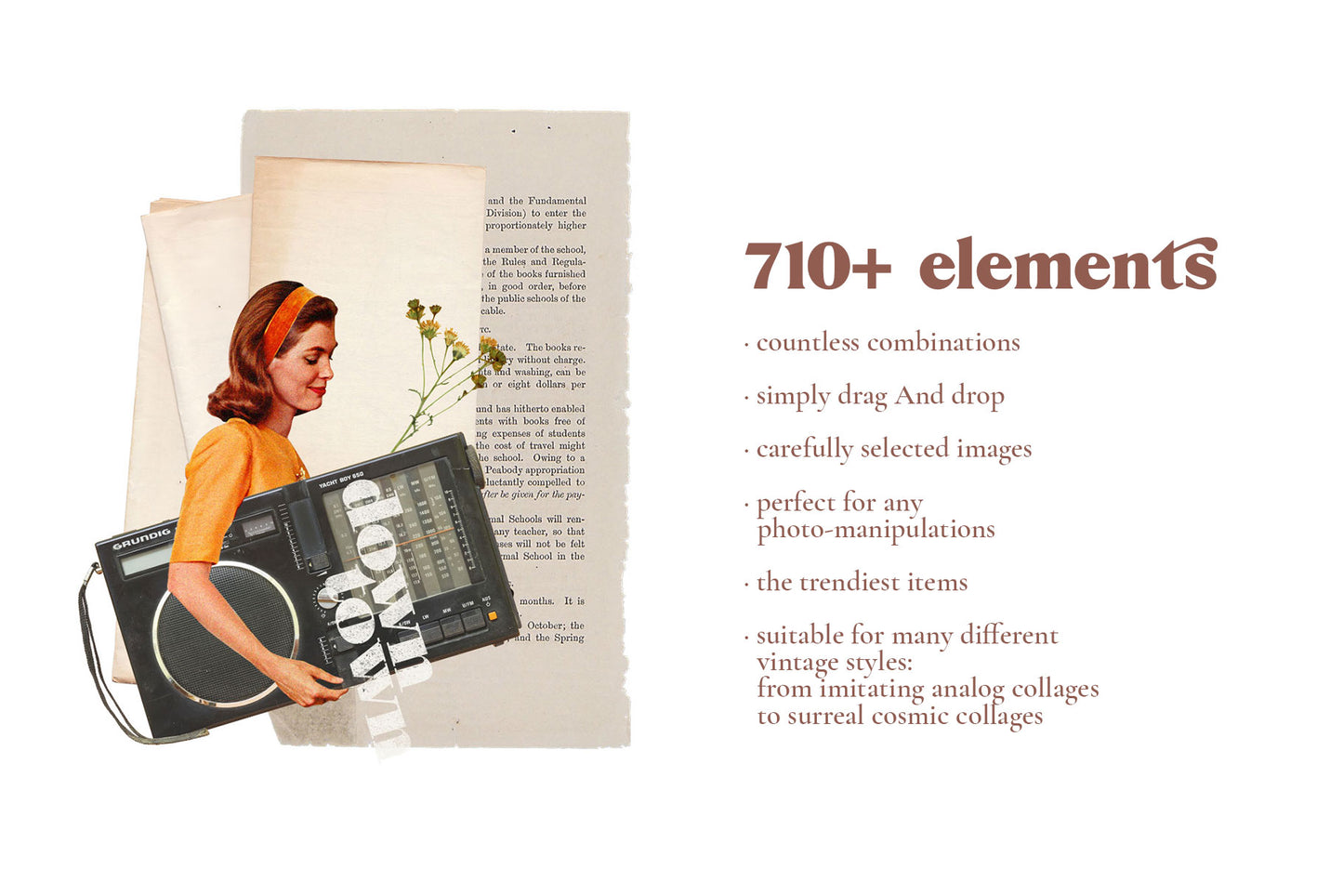 Vintage Collage Creator vol.1