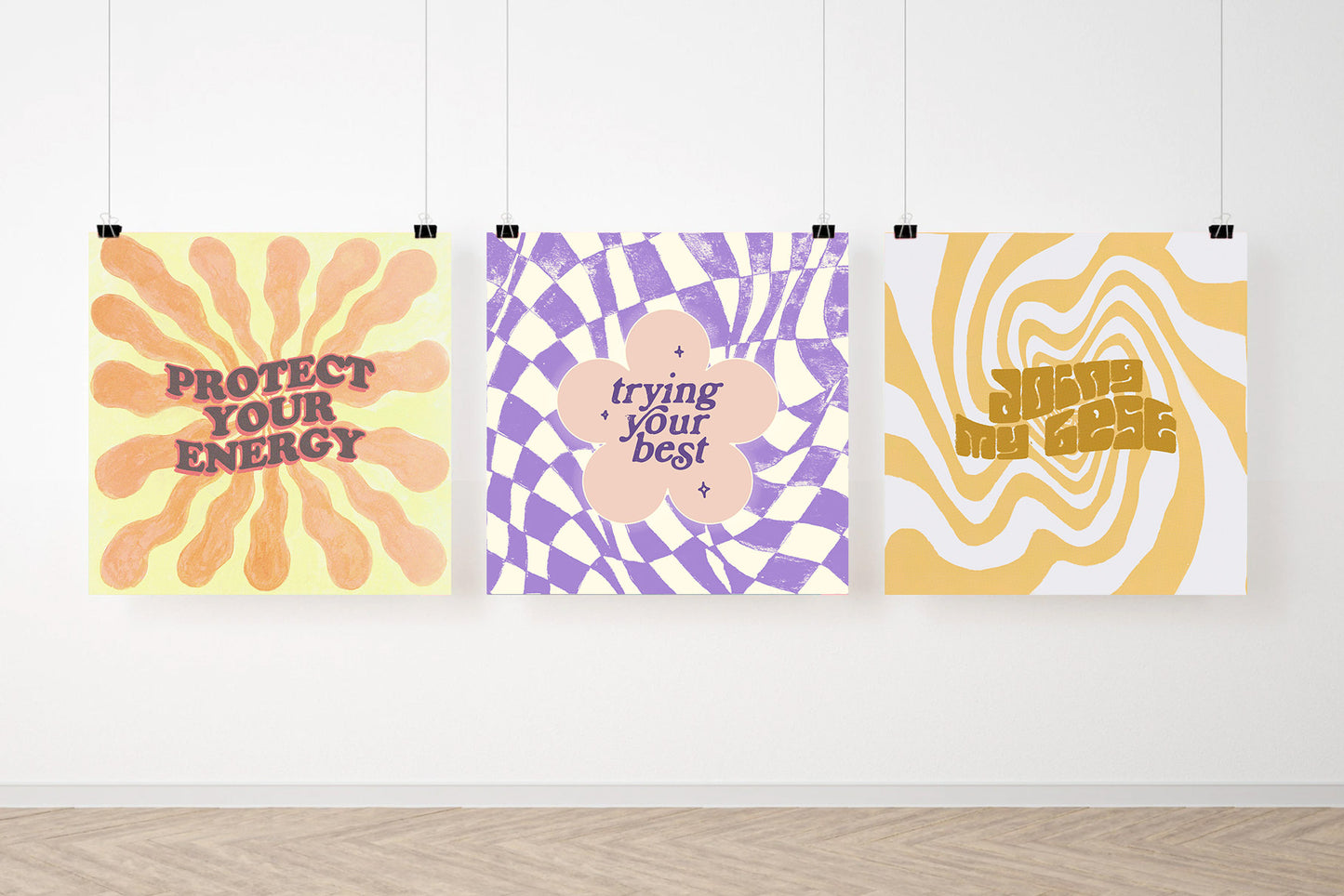 Groovy Abstract Hand-drawn Patterns