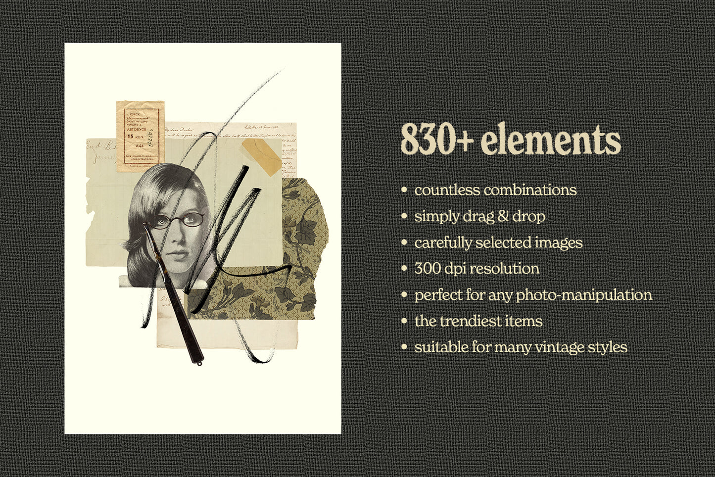 Vintage Collage Creator vol.2