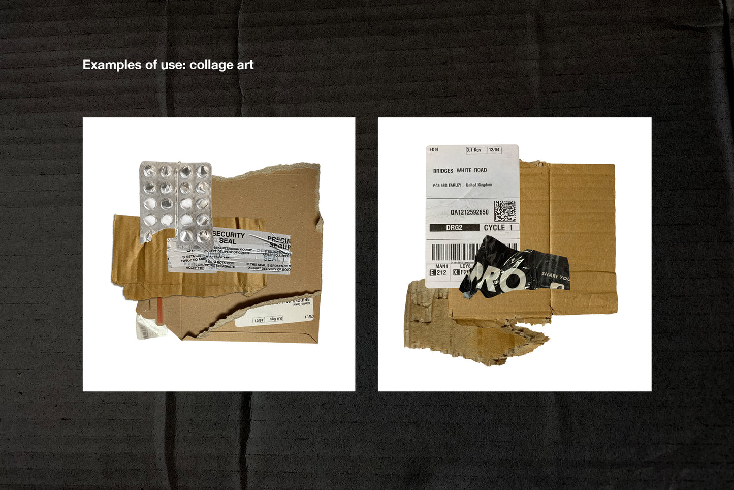 Trash & Packaging Elements PNG