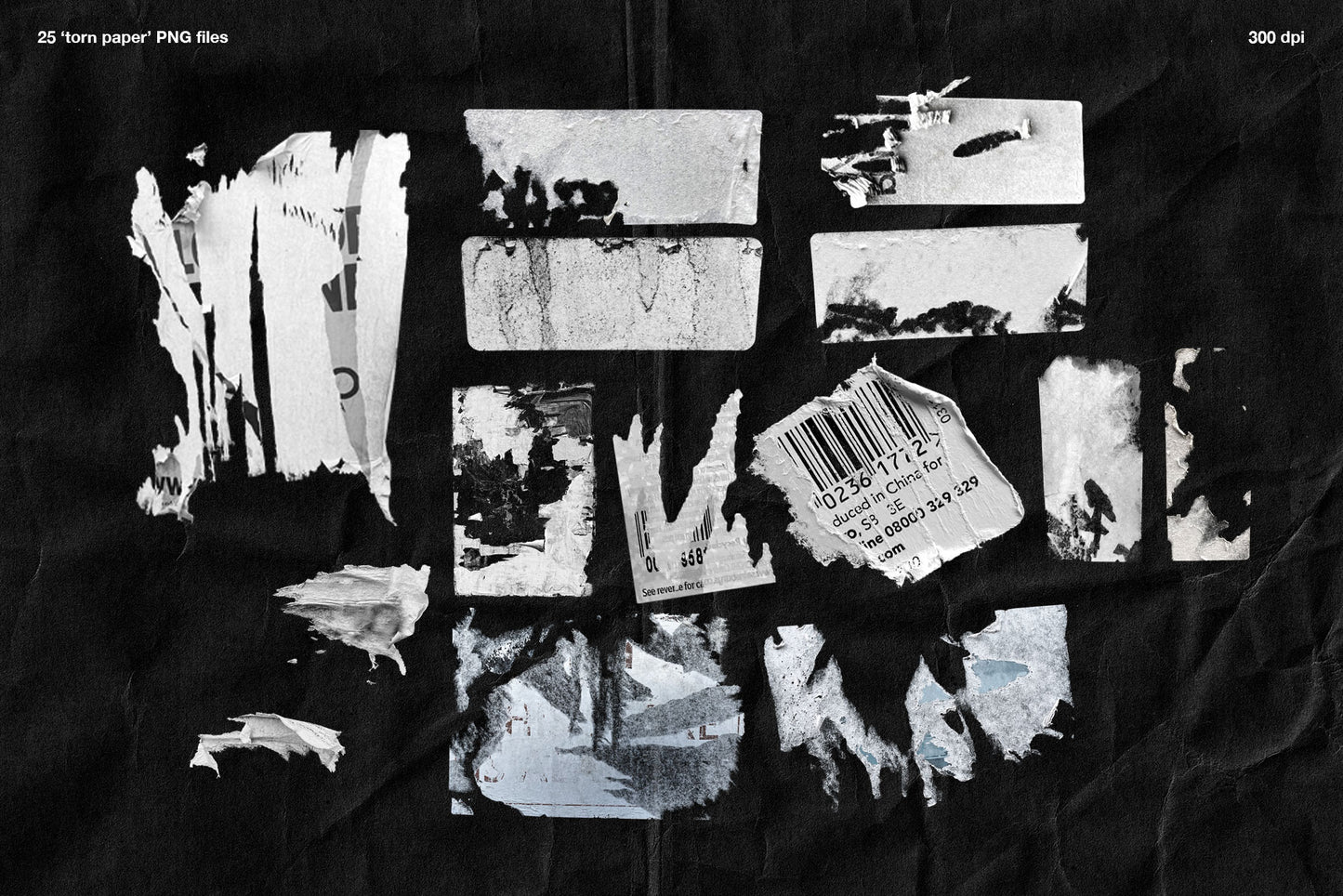 Graffiti & Torn Paper vol.1