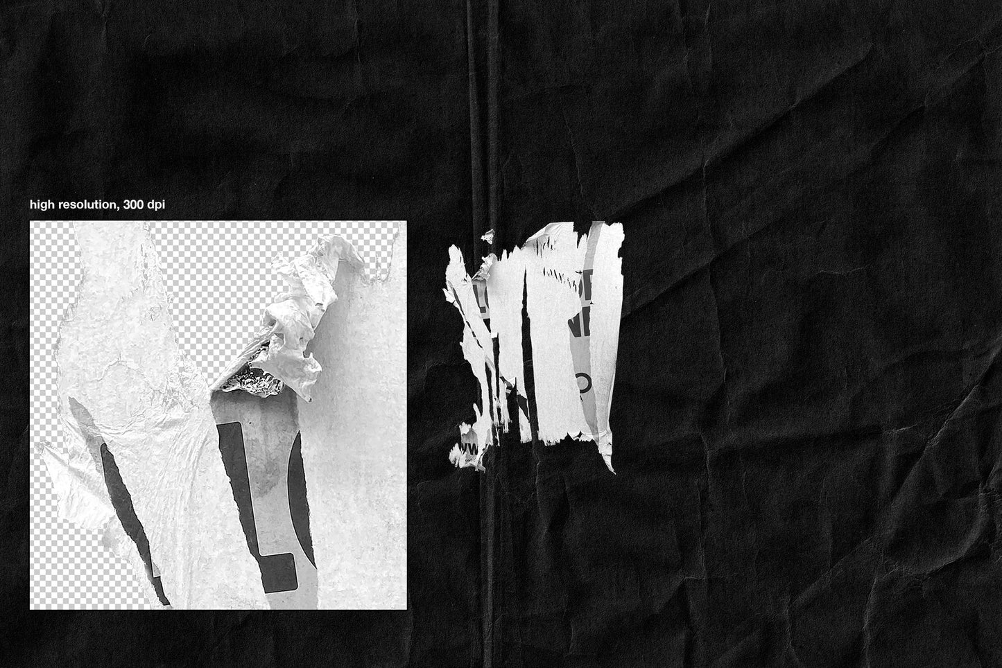 Graffiti & Torn Paper Bundle (3 packs in one)