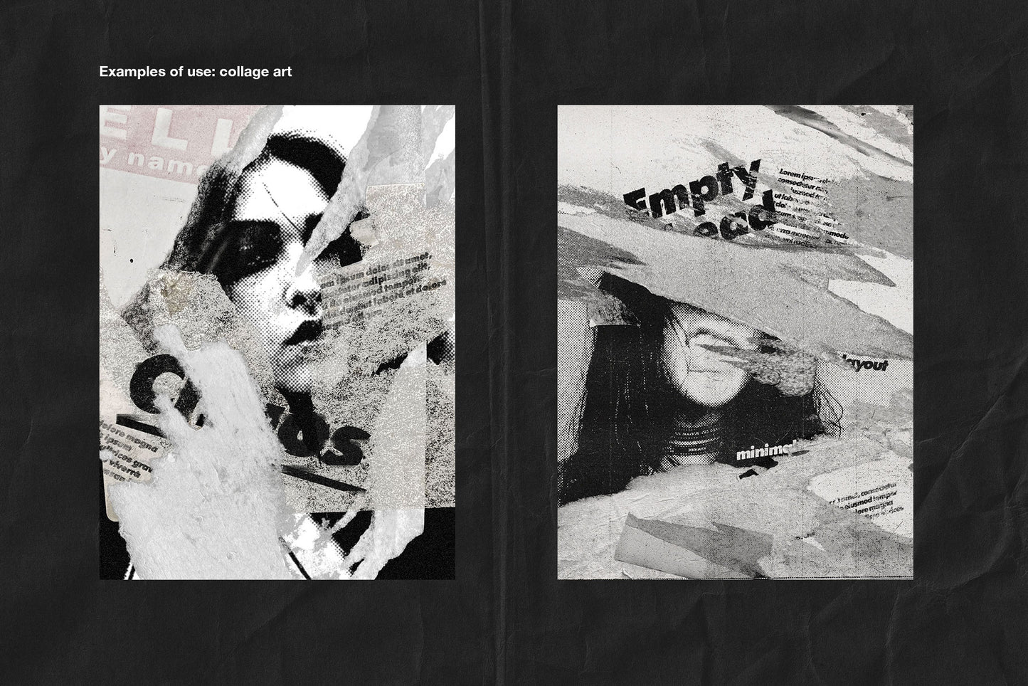 Graffiti & Torn Paper Bundle (3 packs in one)