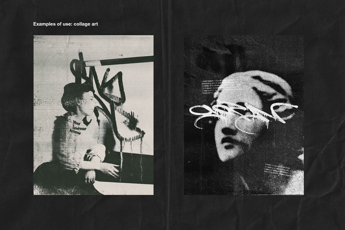 Graffiti & Torn Paper Bundle (3 packs in one)