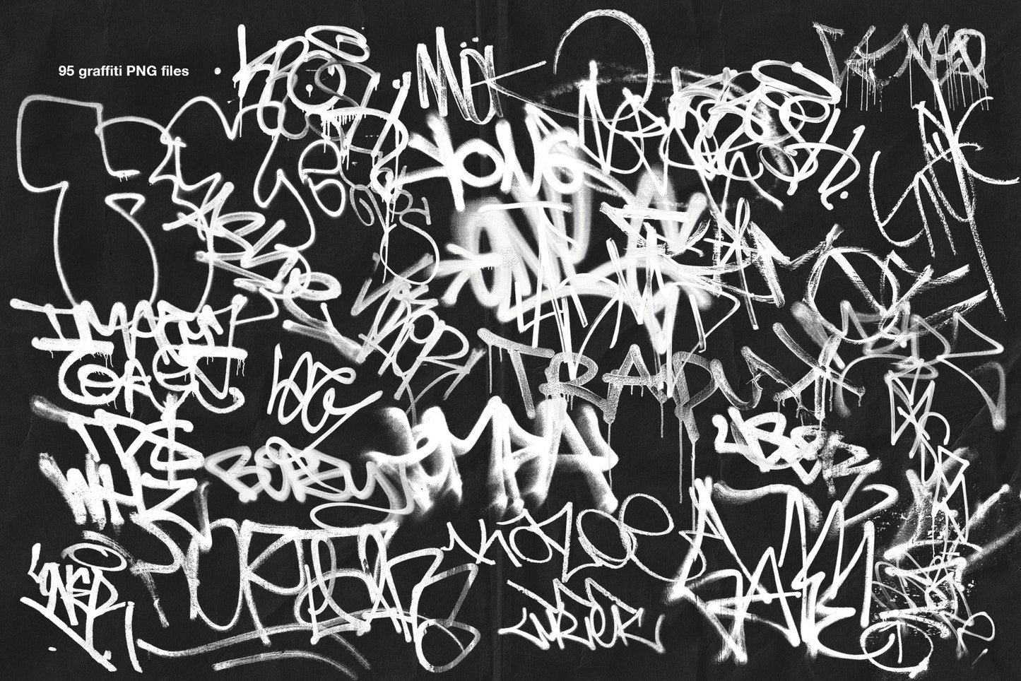 Graffiti & Torn Paper Bundle (3 packs in one)