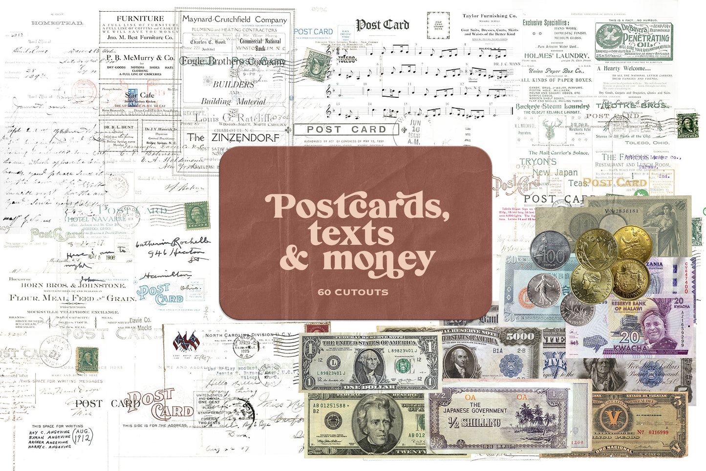 Vintage Collage Creator vol.1