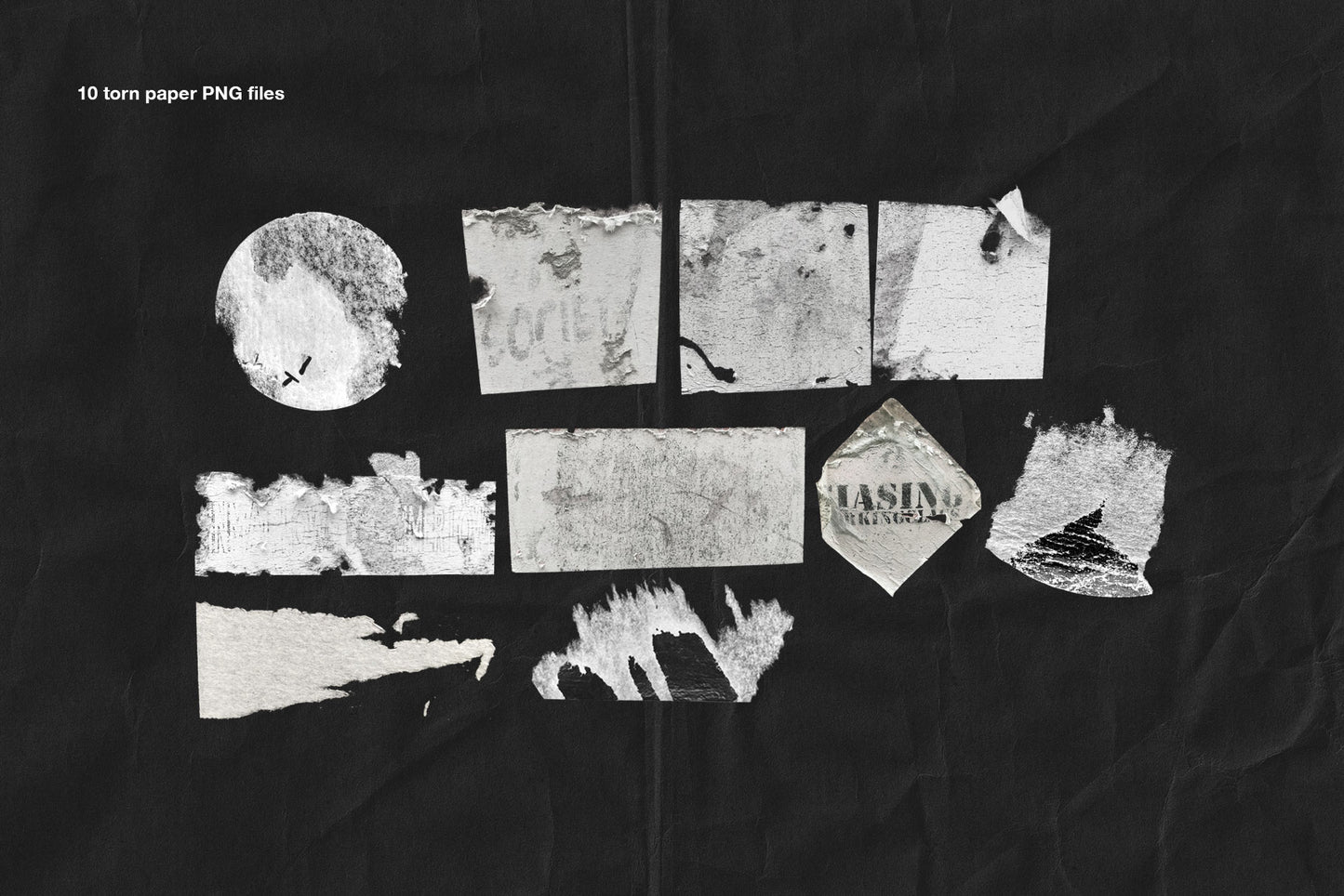 Graffiti & Torn Paper Bundle (3 packs in one)