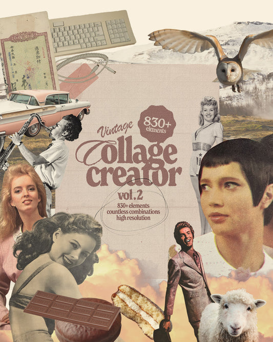 Vintage Collage Creator vol.2