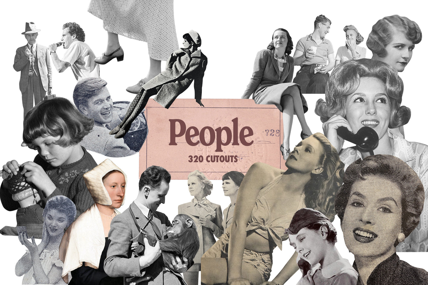 Vintage Collage Creator vol.2