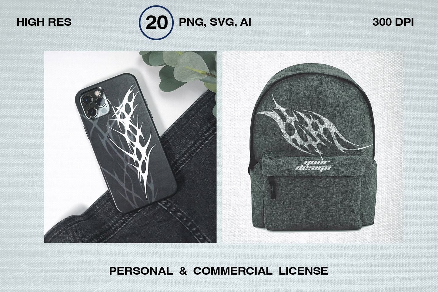 Neo Tribal Shapes Bundle