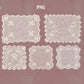 Vintage Lace Doilies Bundle