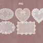 Vintage Lace Doilies Bundle