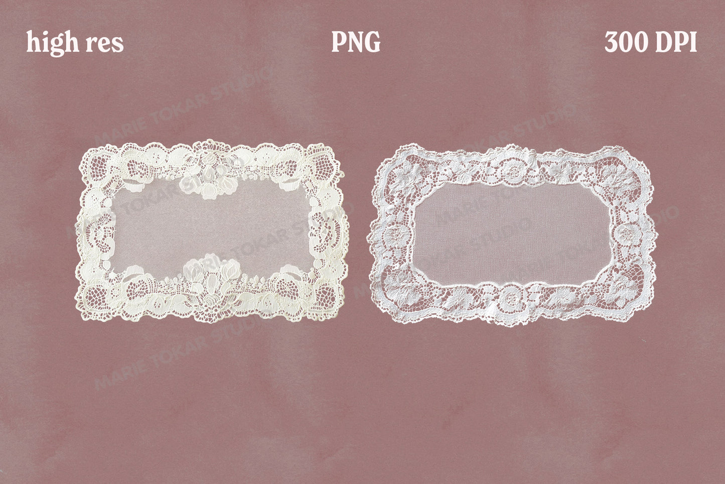 Vintage Lace Doilies Bundle