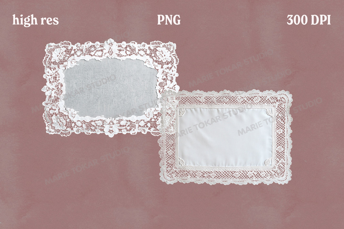 Vintage Lace Doilies Bundle