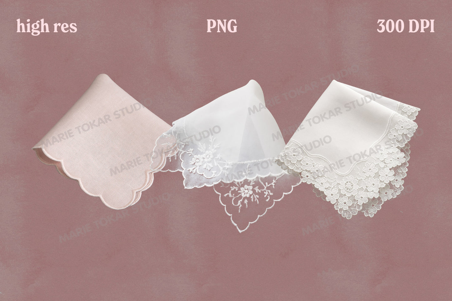 Vintage Lace Doilies Bundle