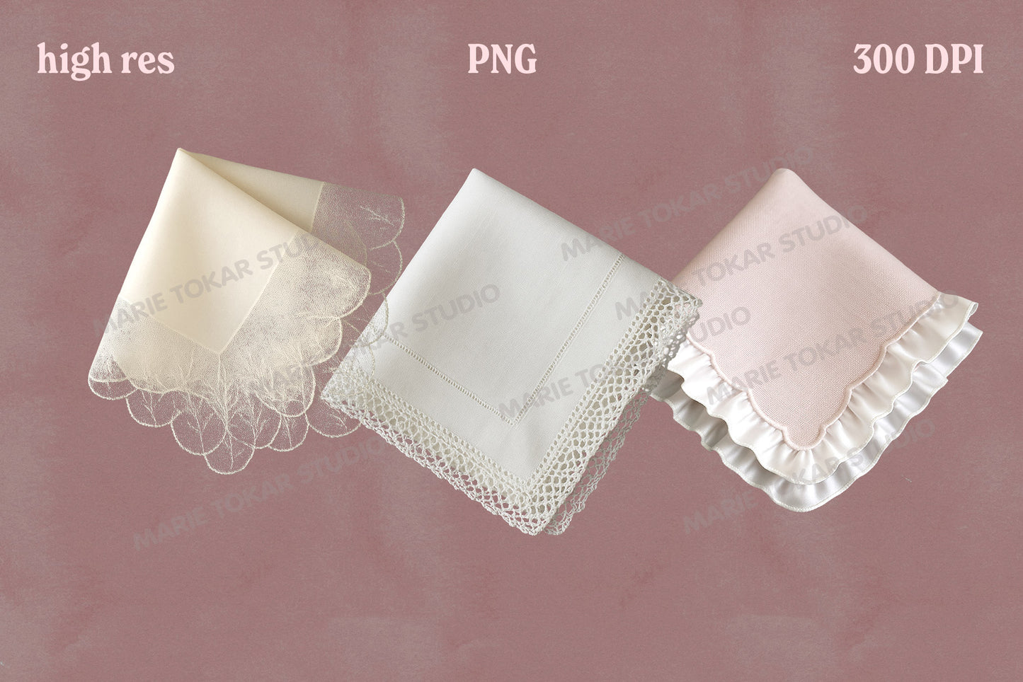 Vintage Lace Doilies Bundle