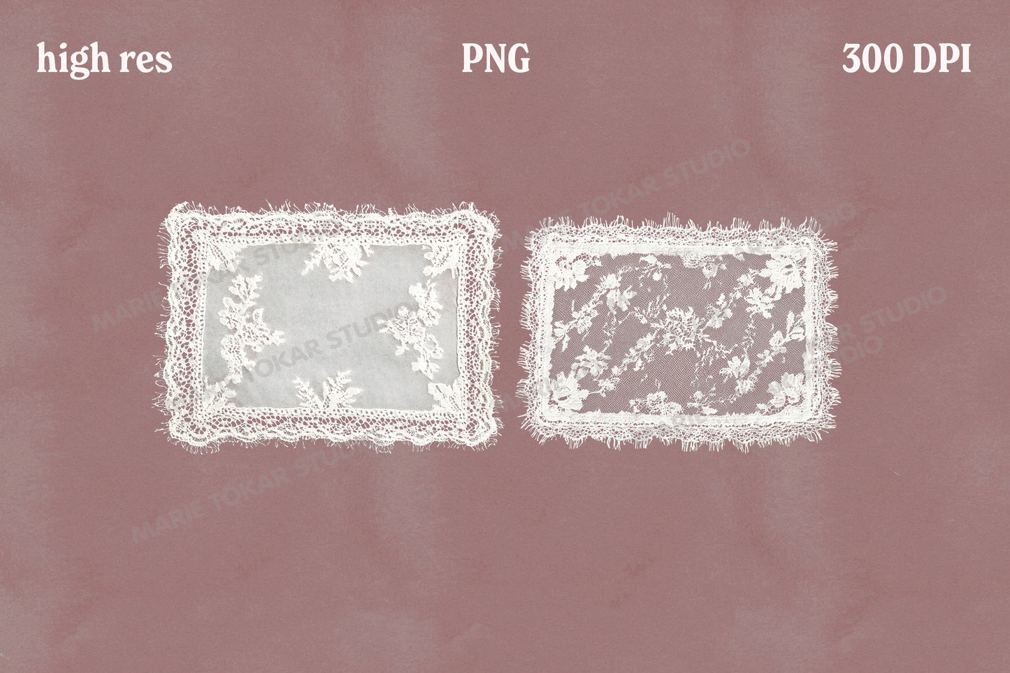 Vintage Lace Doilies Bundle