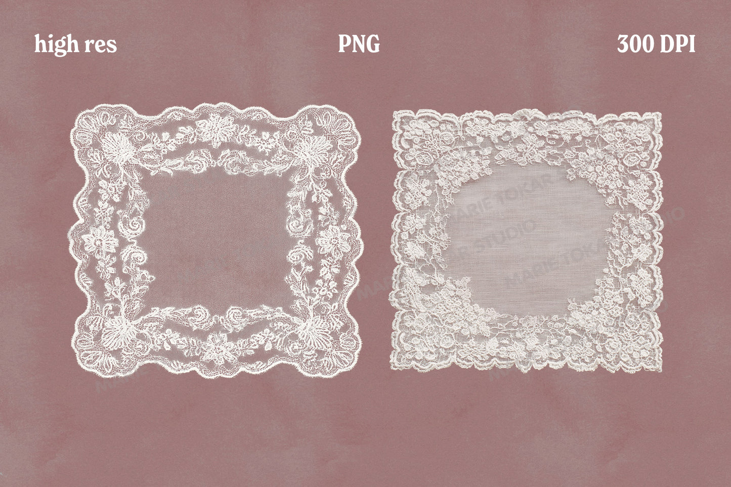 Vintage Lace Doilies Bundle