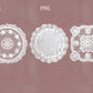 Vintage Lace Doilies Bundle