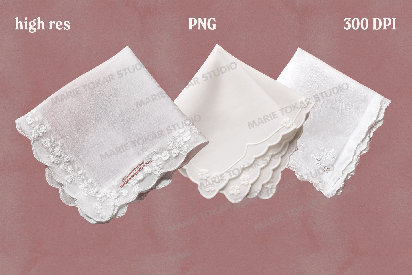 Vintage Lace Doilies Bundle