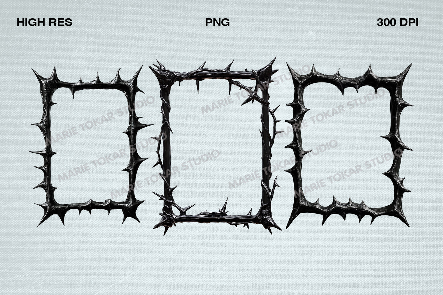 Neo Tribal Tattoo Frames Bundle PNG SVG