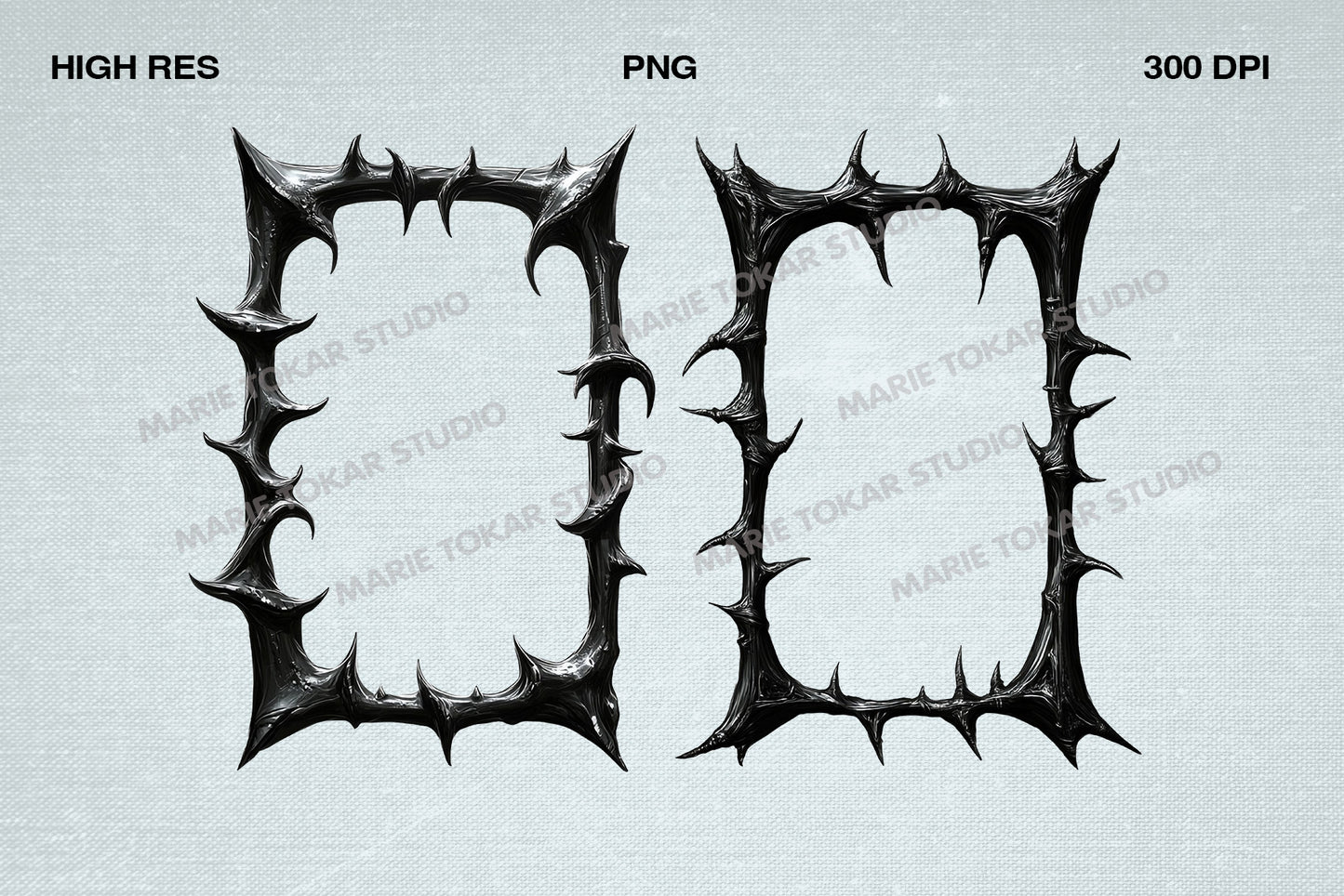 Neo Tribal Tattoo Frames Bundle PNG SVG