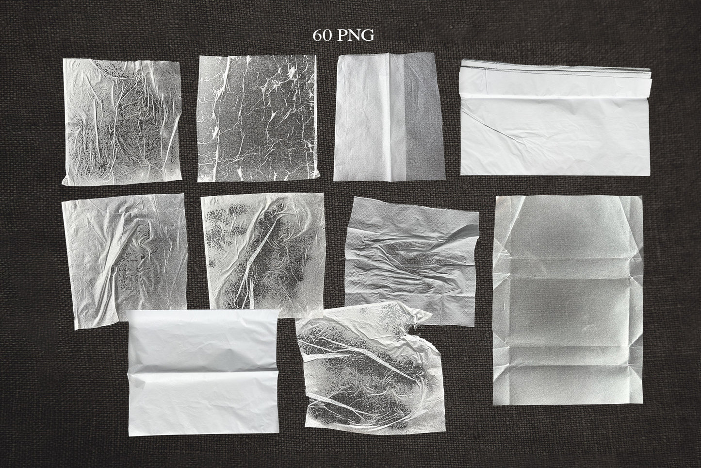 Wrinkled Paper Pack PNG