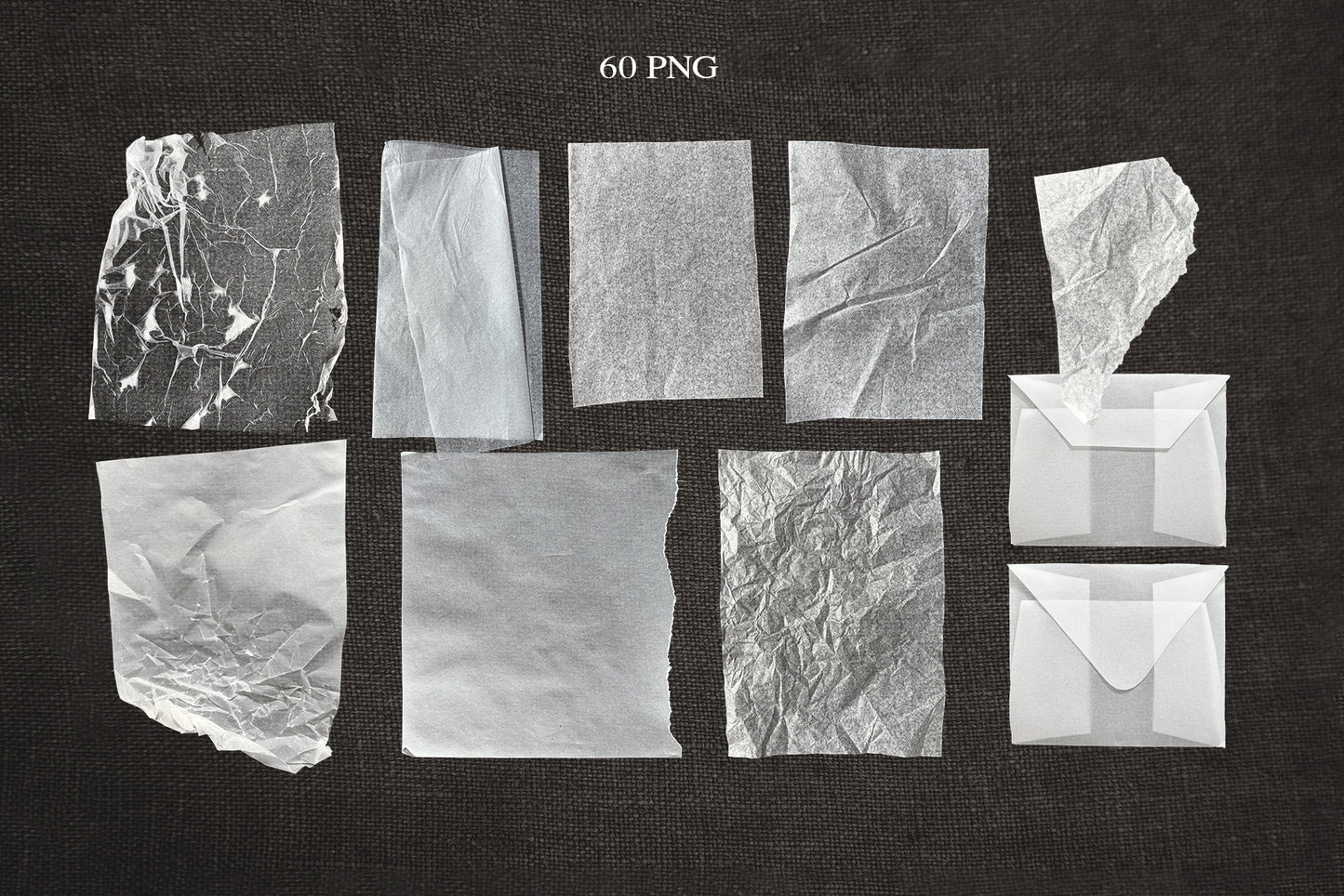 Wrinkled Paper Pack PNG