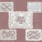 Vintage Lace Doilies Bundle