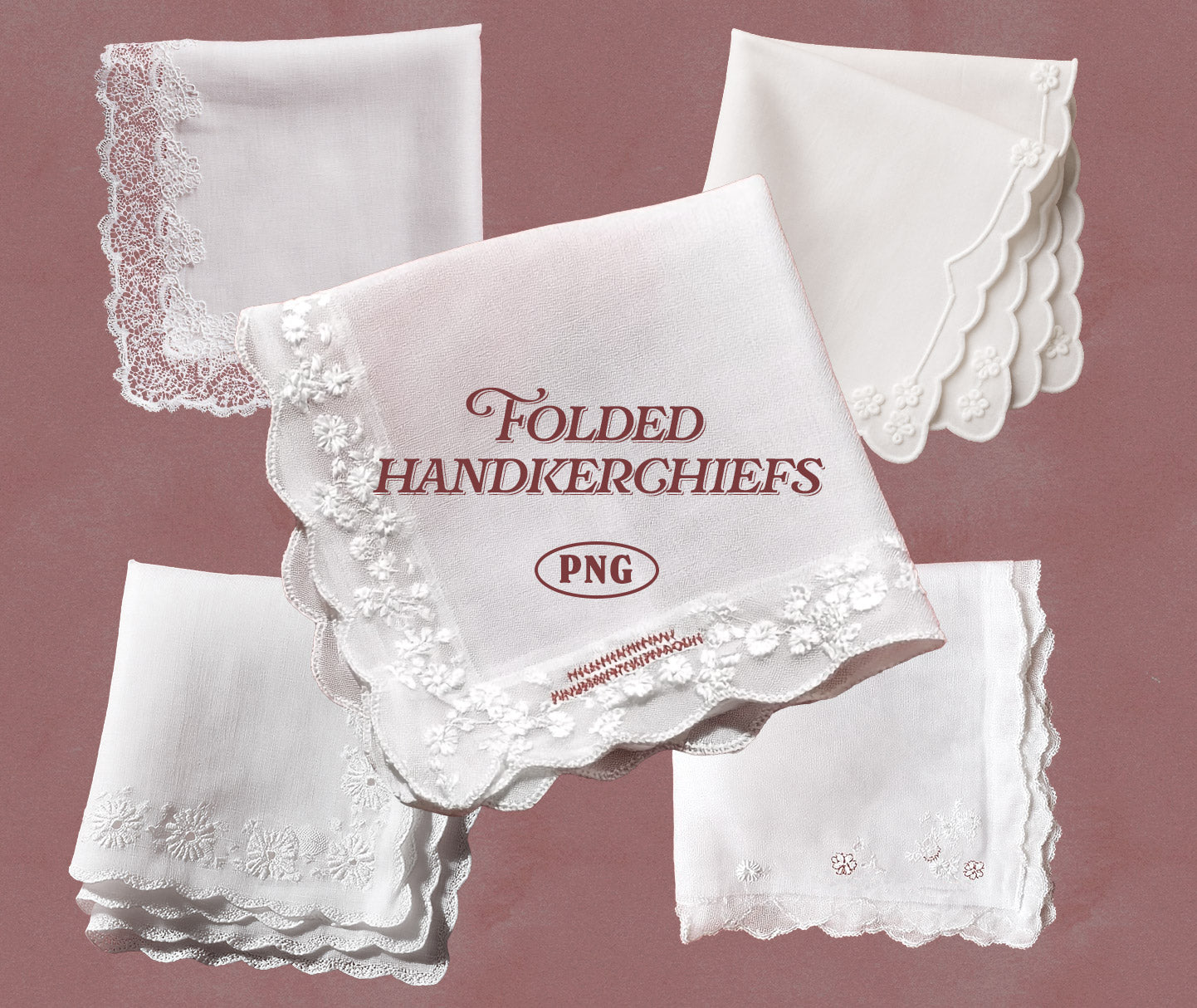 Vintage Lace Doilies Bundle